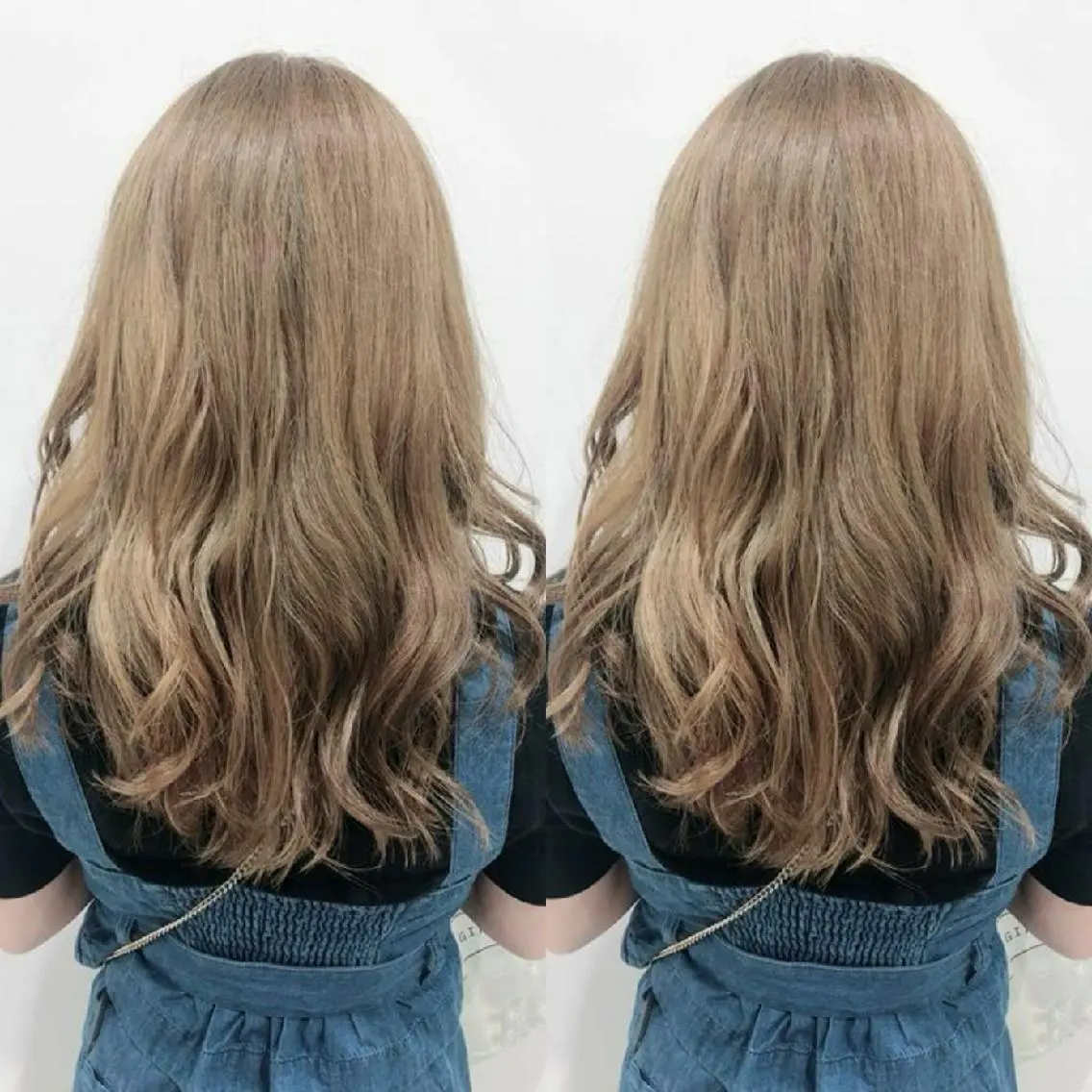 ロング カラー ブリーチ ヘアカラー 美谷添（ミヤゾエ） まどか大人ヘアサロンのヘアスタイル