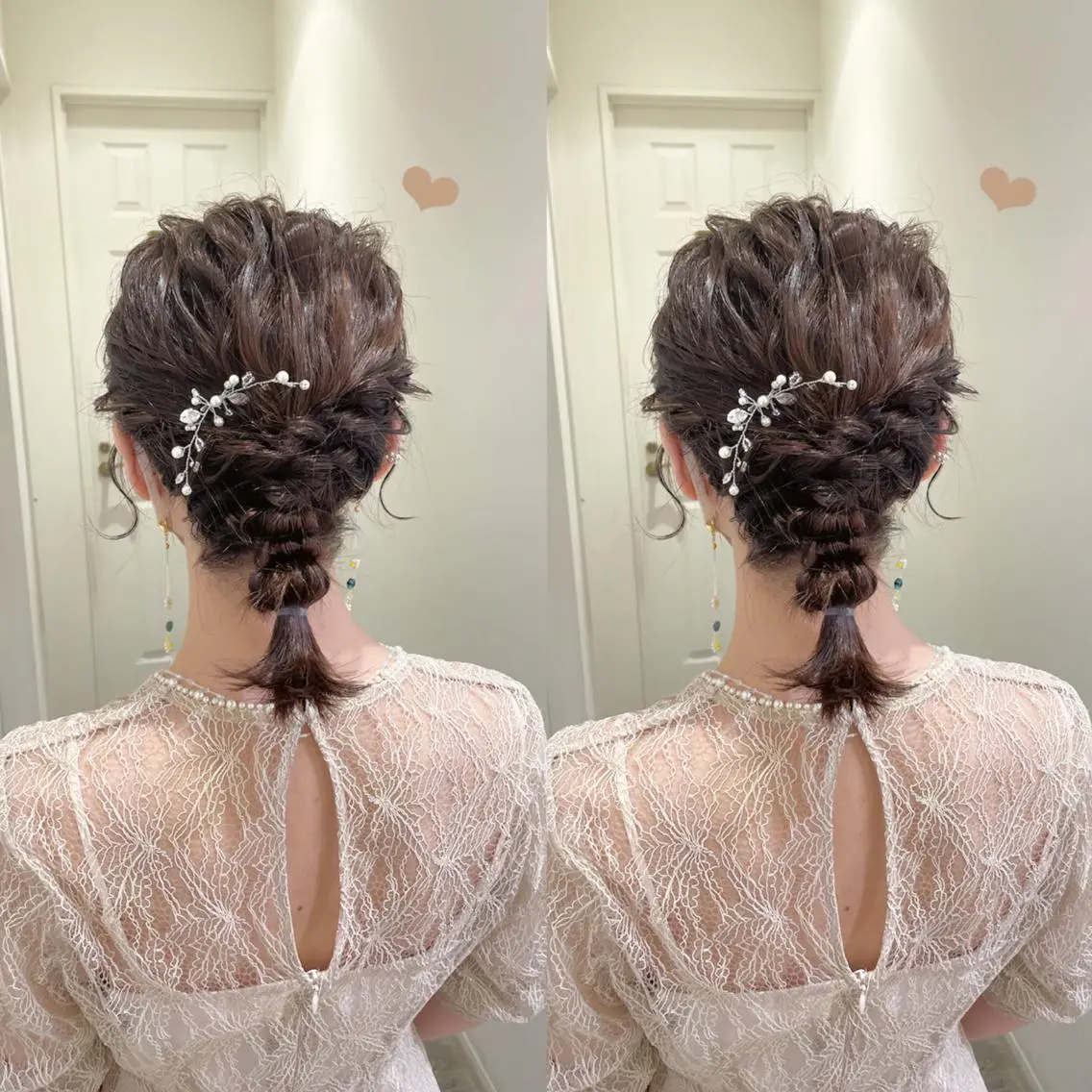 ミディアム ヘアアレンジ シールエクステ横浜 🐏☁️miminaのヘアスタイル
