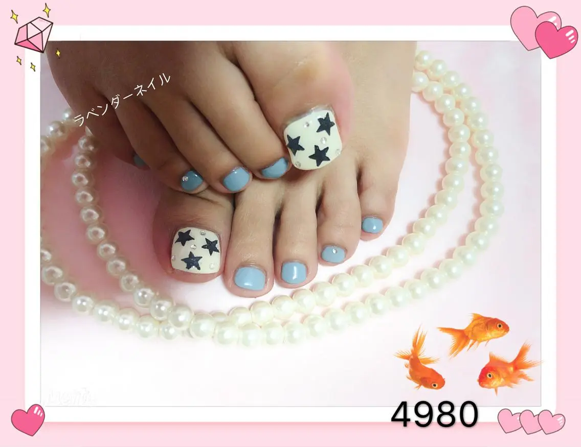 ネイル ラベンダー💖日暮里 ルル💖ネイルのネイルデザイン
