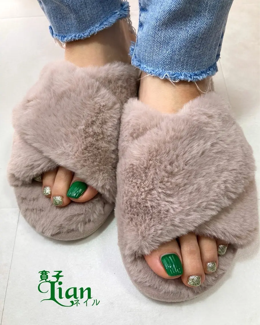 フットバカラネイル＆ラメ✨オフなし5000円オフあり5500円の写真