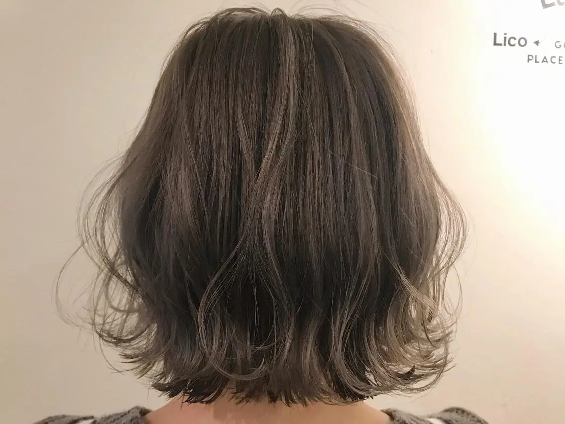 ショート カラー グレージュ 💈LuTa💈_ 公式_NewOpenのヘアスタイル