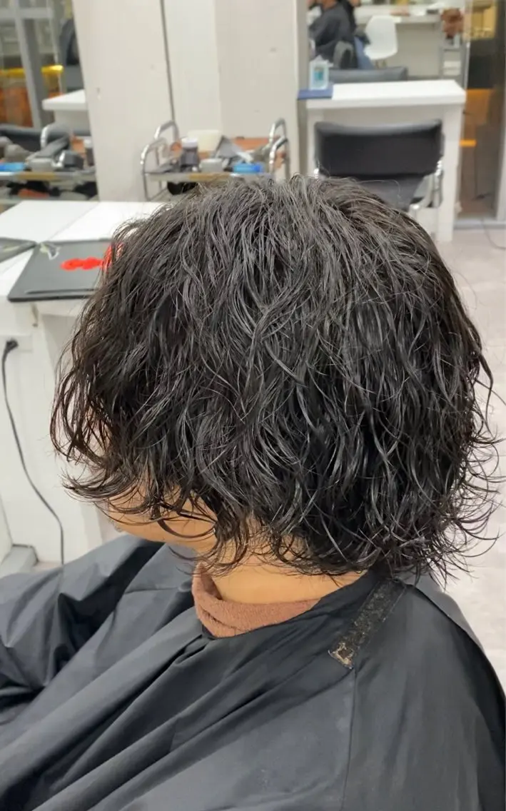 パーマ カット パーマ 💈メンズパーマ特化 金子温貴💈のヘアスタイル