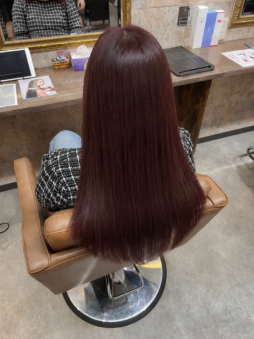 ロング カラー 和久井 琉空のヘアスタイル
