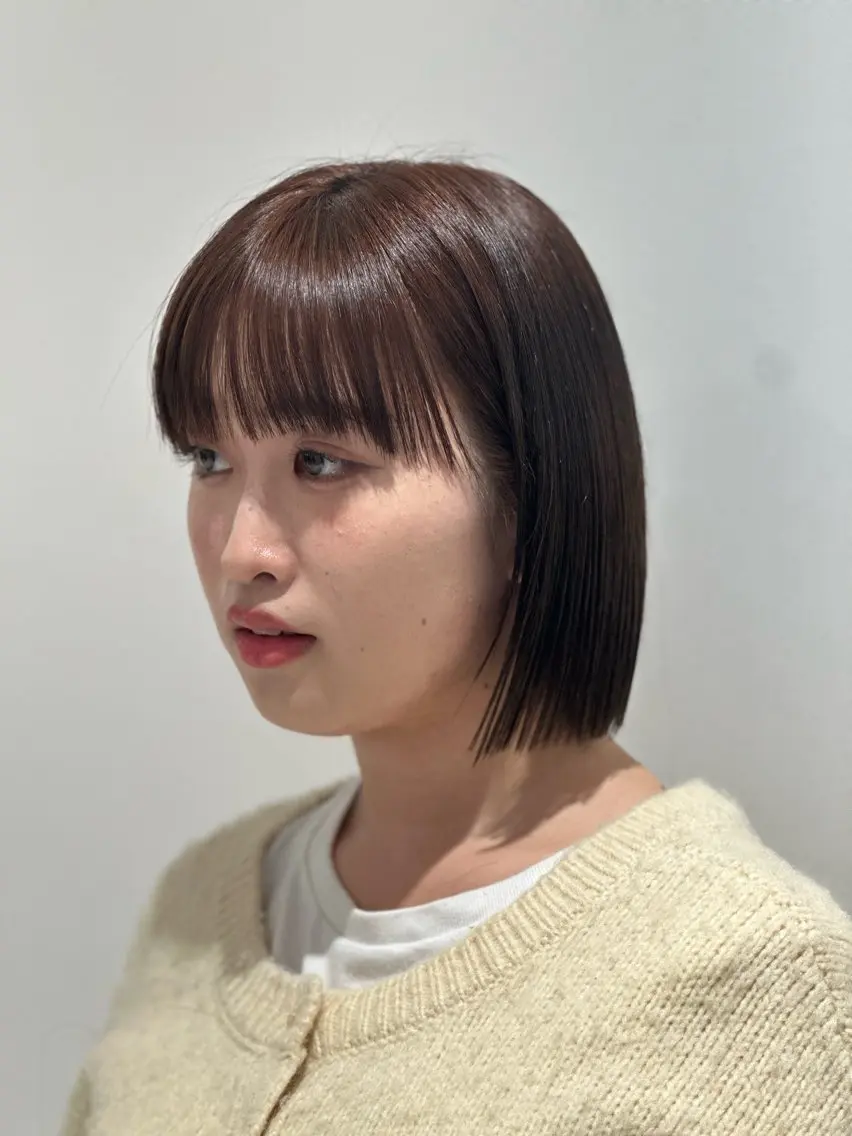 【✨️10or20代限定✨️】ボブカット➕トリートメントの写真