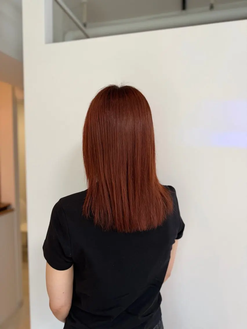 カラー カット ヘアカラー トリートメント ヘッドスパ 💇🏻♀️結/ 川崎美容師のヘアスタイル