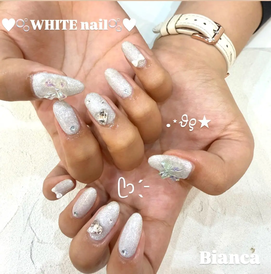 ネイル フラッシュネイル ジェルネイル キラキラネイル Rio /阿佐ヶ谷 /パラジェルのネイルデザイン