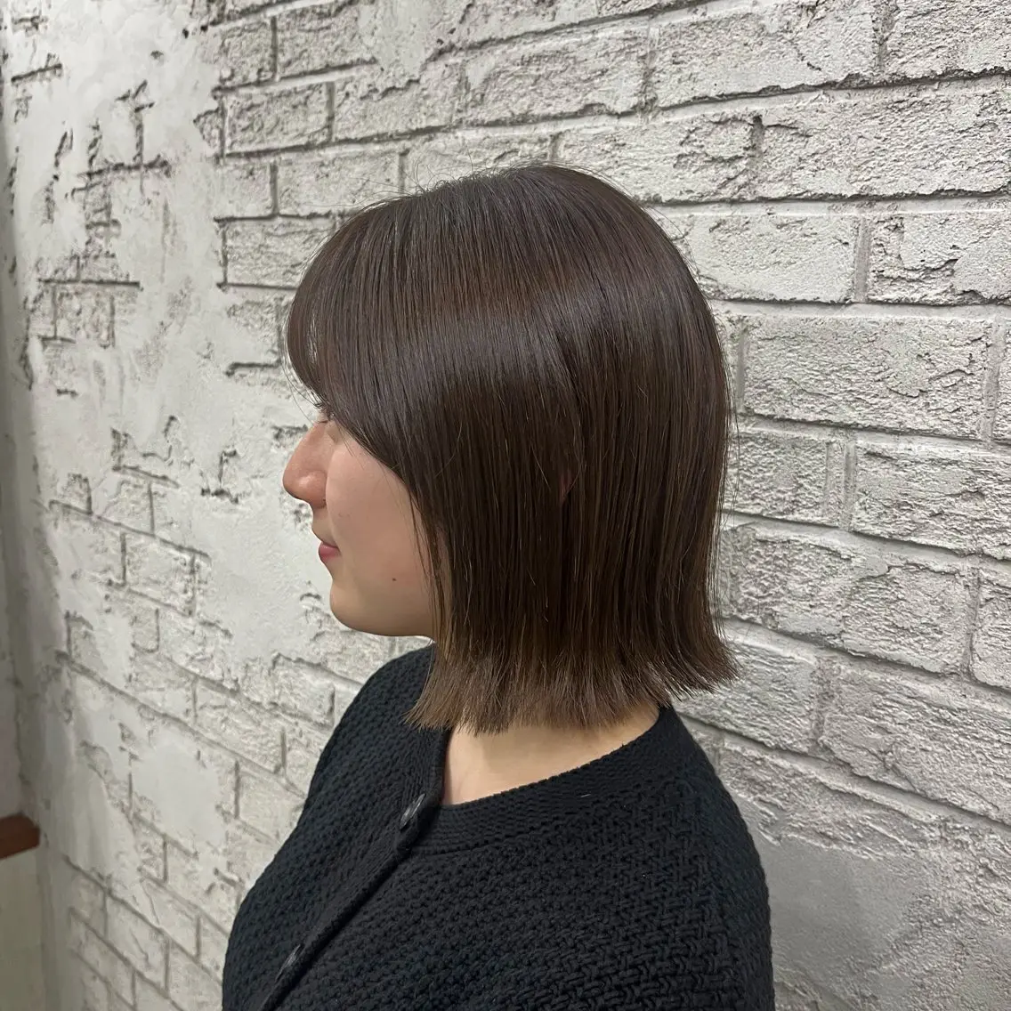 ショート ボブ 外ハネヘア 艶髪ブリーチカラー 💗manaka💗のヘアスタイル