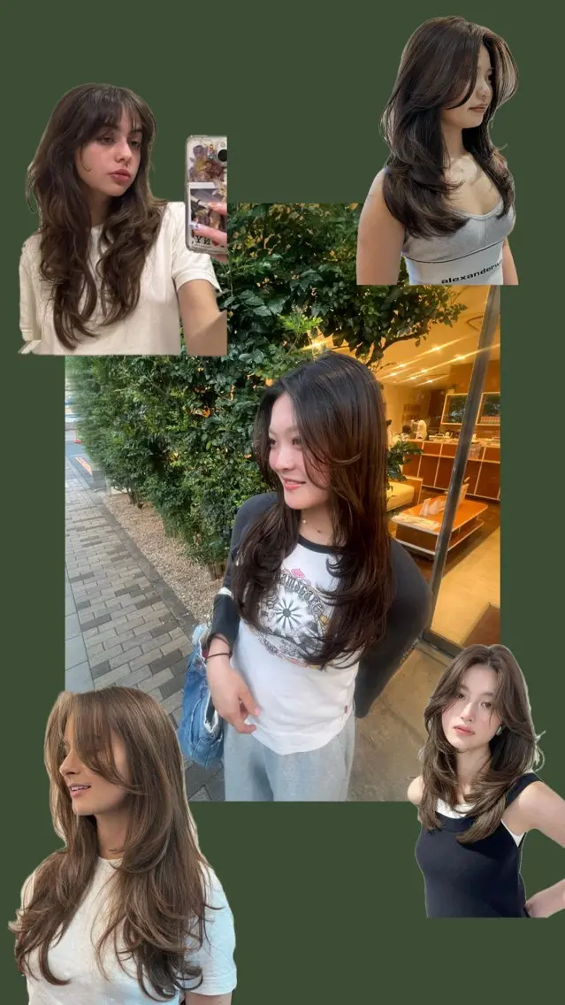 ロング レイヤーカット トリートメント hairdo千葉店 カワサキ　マナのヘアスタイル