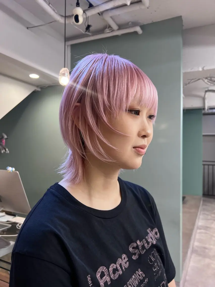 ショート カラー flamme 🫧yumiのヘアスタイル