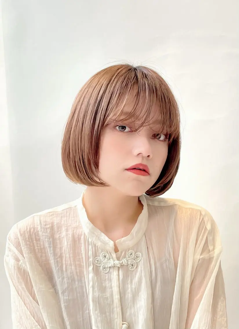 ロング 縮毛矯正 山口 詩織のヘアスタイル