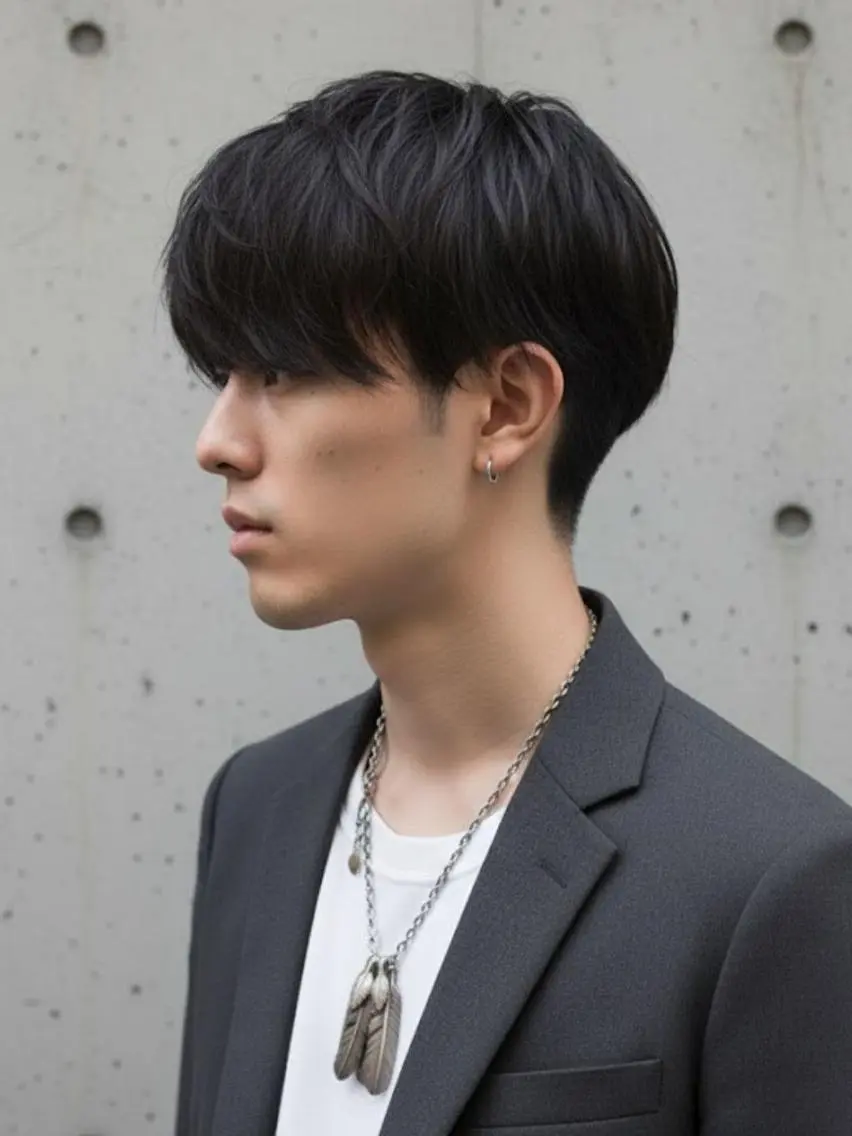 メンズにお勧め☆カット+シャンプー+眉カット ☆Mのスタイリストお勧め♪の写真