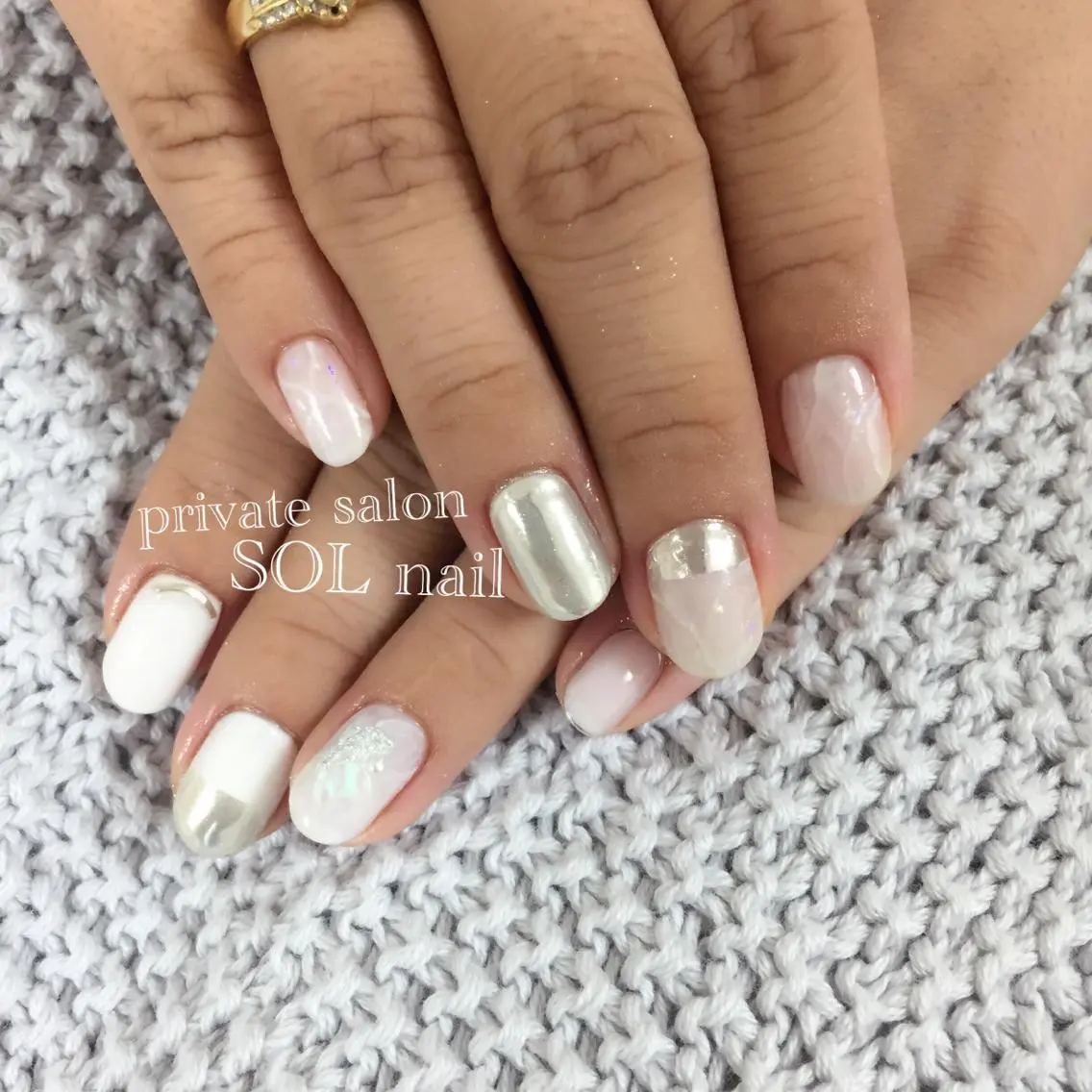 ネイル ハンドネイル SOL NAILのネイルデザイン