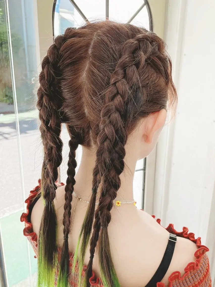 セミロング ヘアアレンジ 結婚式・ブライダル 中目黒✂︎店長✂︎ TOMOHIROのヘアスタイル