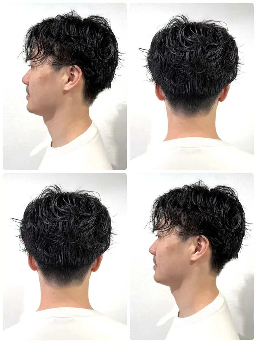 パーマ メンズ カット パーマ 🔥メンズ特化🔥 パーマ🔥カメイのヘアスタイル