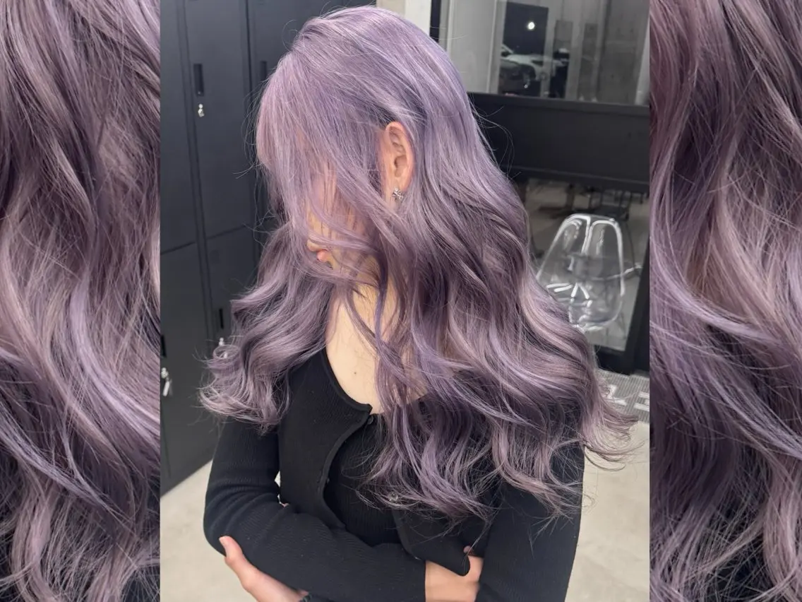 ロング ヘアカラー 齋藤 梨乃のヘアスタイル