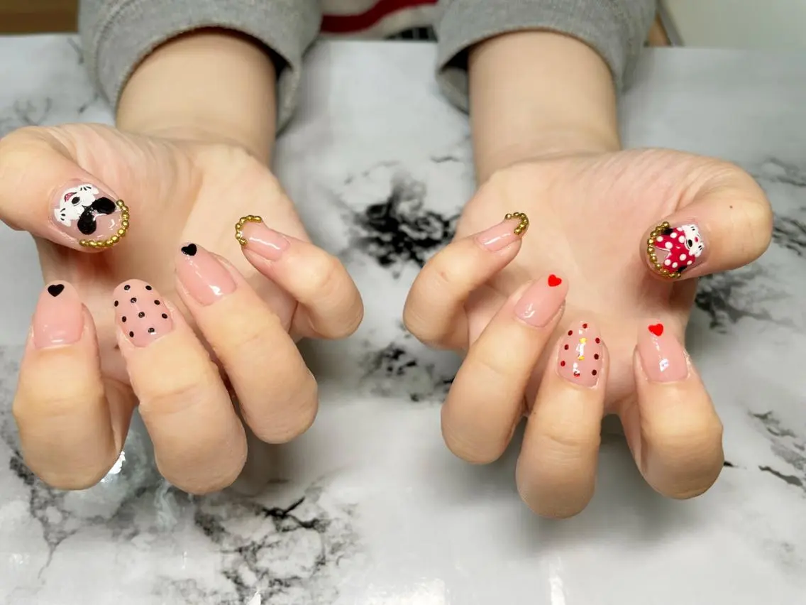 ネイル アートネイル ハンドネイル フットネイル oki nailのネイルデザイン