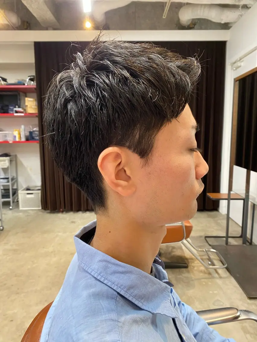 ショート メンズ ショートヘア 吉浦 知宏のヘアスタイル