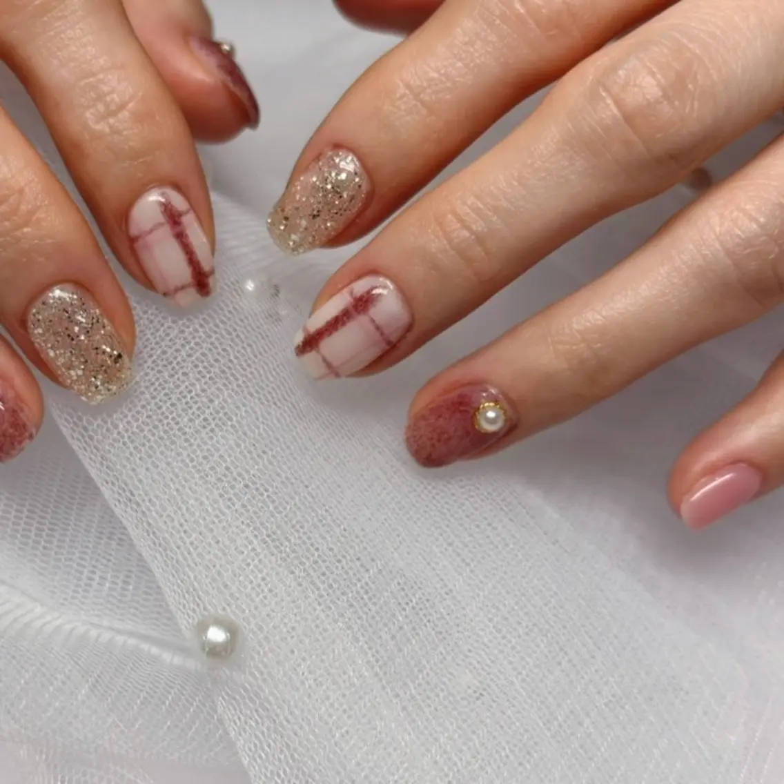 ショート ハンドネイル nico nail Kosakaのネイルデザイン