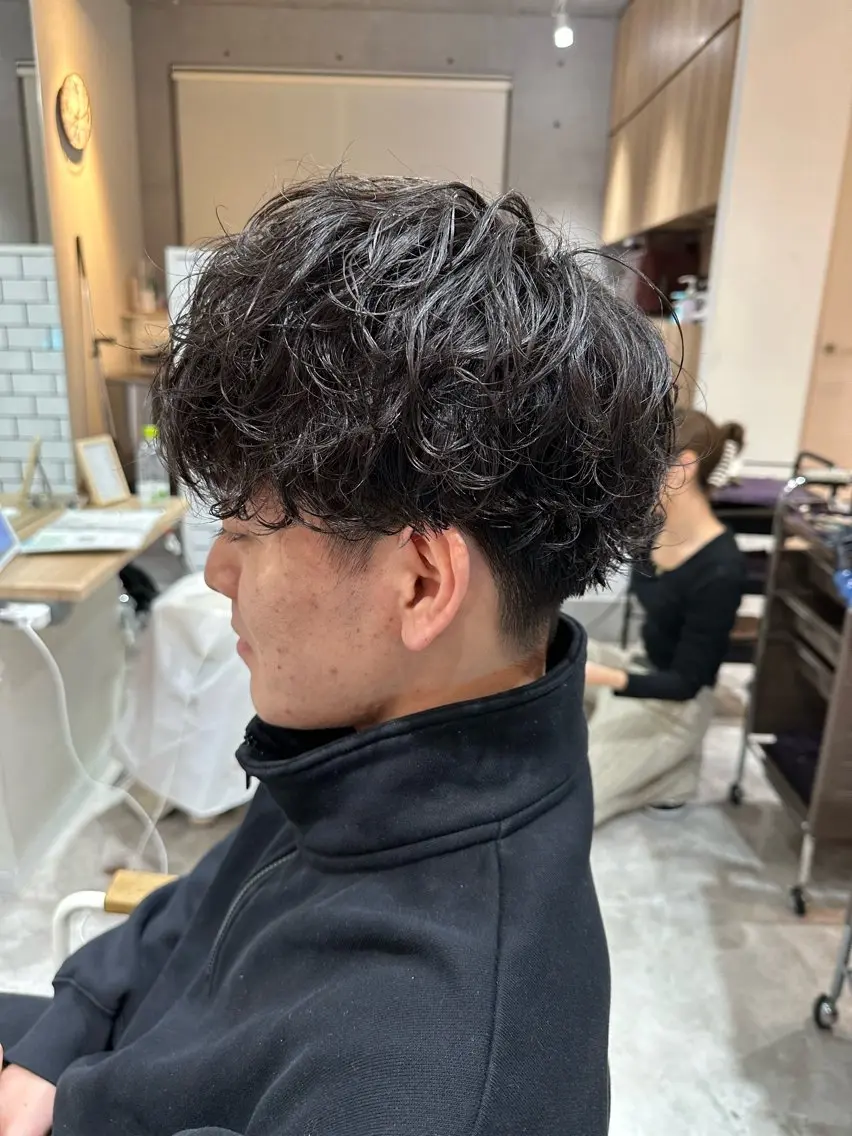 🔱ご新規様限定【メンズカット+ケアパーマ】🔱の写真