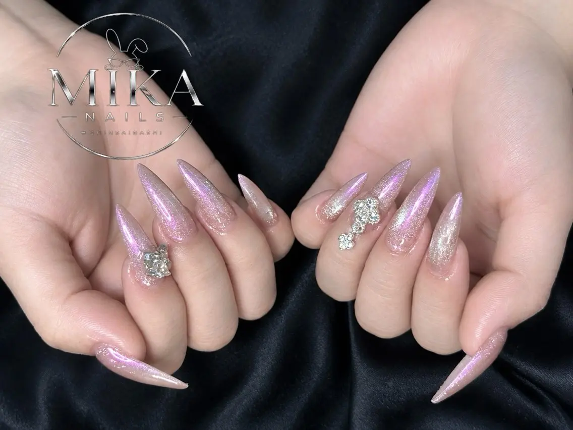 ネイル アートネイル チークネイル ドット フットネイル フレンチネイル ハンドネイル KIMU MIKA.NAILのネイルデザイン