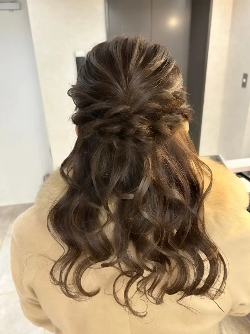 ヘアアレンジ ヘアセット GiseL ハイトー ンSa_ya🎀のヘアスタイル