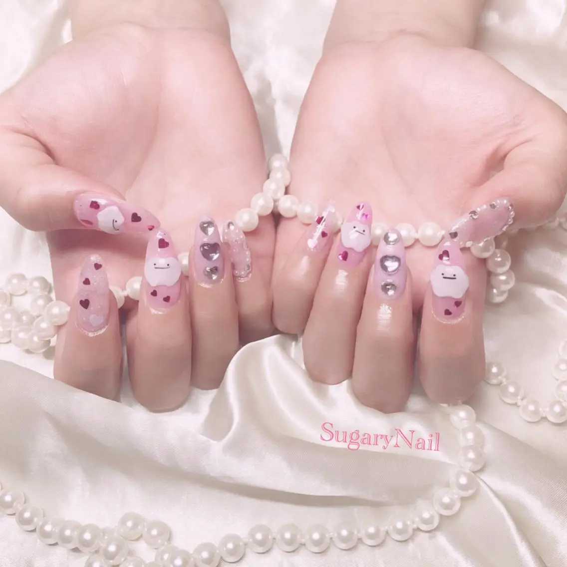 ネイル ハンドネイル フットネイル SugaryNail Rinaのネイルデザイン