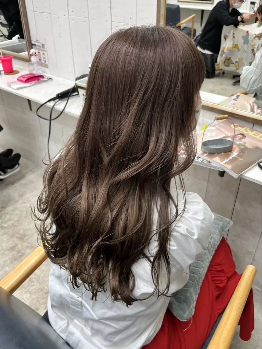 ロング カラー ヘアカラー HART Mizuki🦋のヘアスタイル