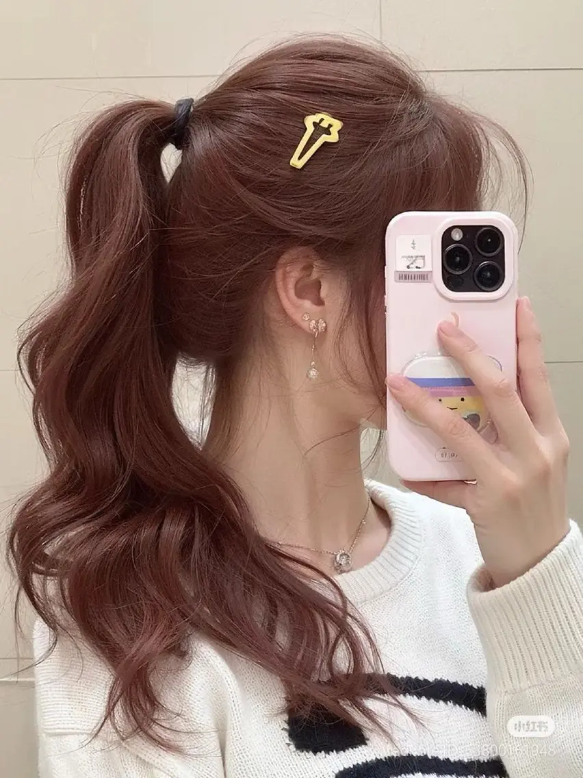 ロング カラー カット ヘアカラー トリートメント 💗トレンドモテヘア Natsumi 💗のヘアスタイル