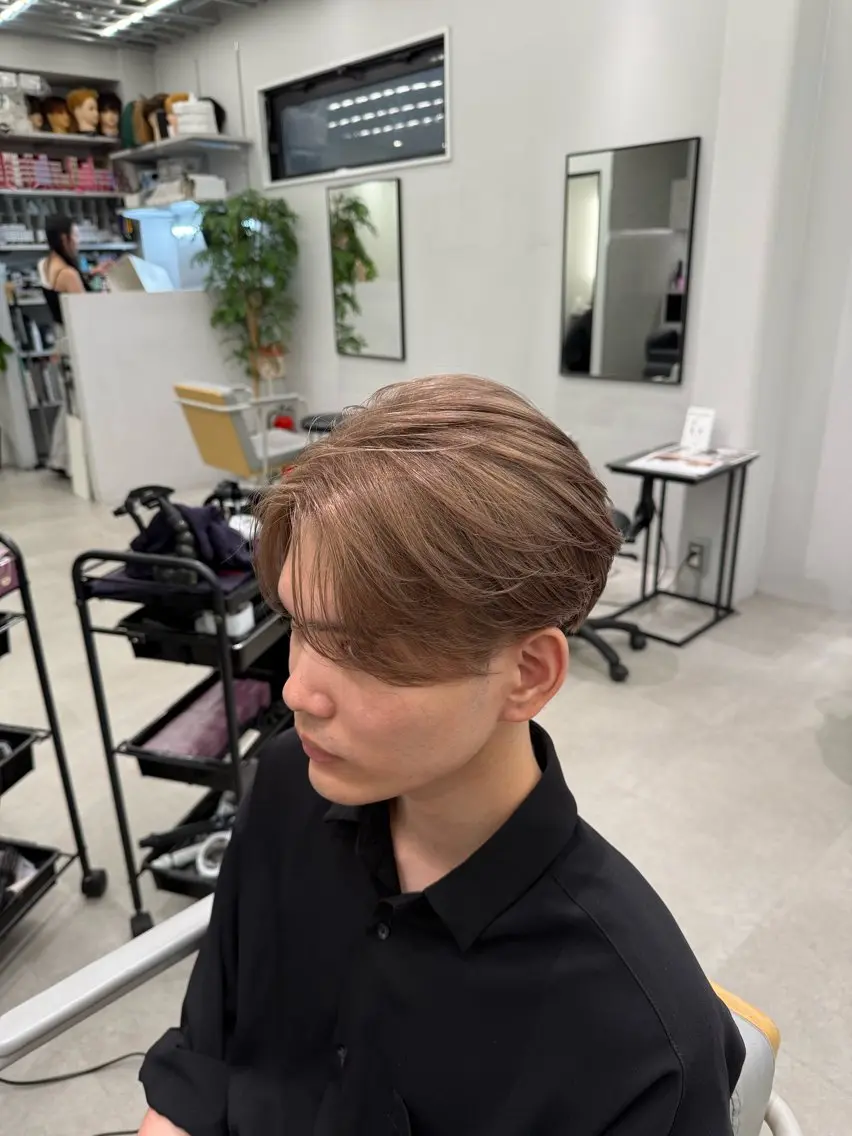 ショート メンズ カット ヘアカラー Joule大分 メンズ特化植木永遠のヘアスタイル