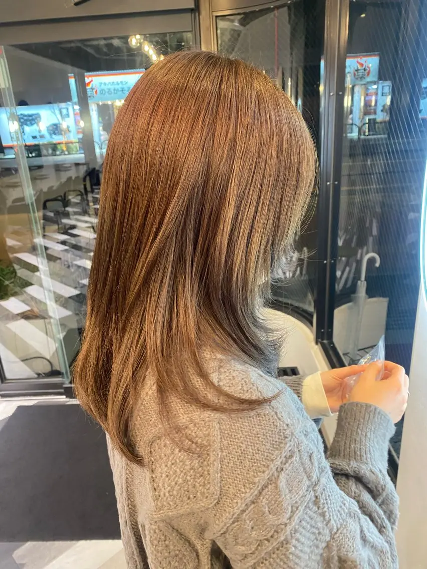 ロング 貴方に似合うを見つけ ます🌱市川リョウカのヘアスタイル