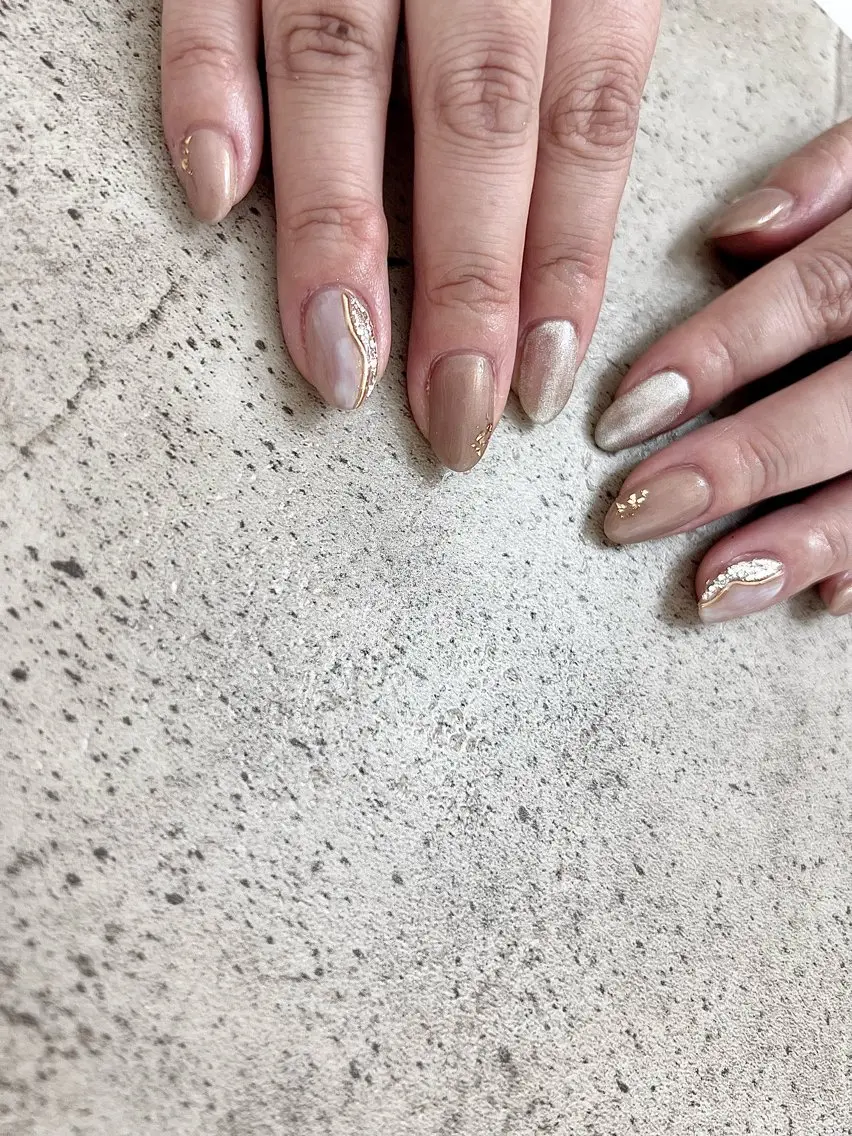 ネイル ニュアンスネイル Maison Calin manaのネイルデザイン