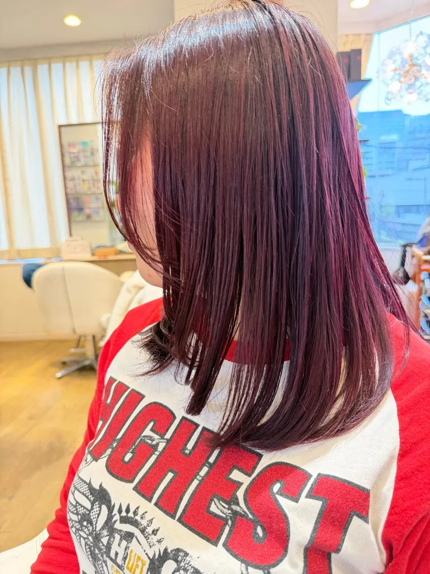 カット+カラー+4stepトリートメント+ヘッドスパ (ワンカラー限定🧑🏻🩰)の写真