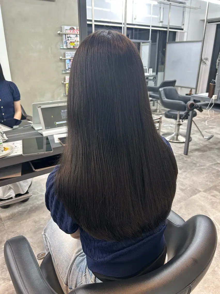 ロング カット ヘアカラー メンズ特化美容師 /真家雅樹🔥のヘアスタイル