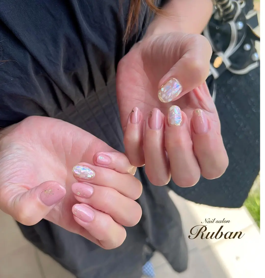 ネイル オフィスネイル ワンカラーネイル Nail salon Rubanのネイルデザイン
