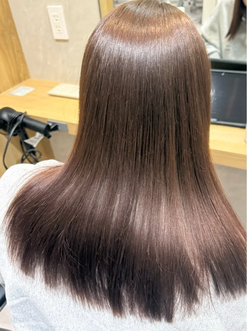 【艶髪】カット+透明感イルミナカラー+最高級トリートメント⭐️の写真