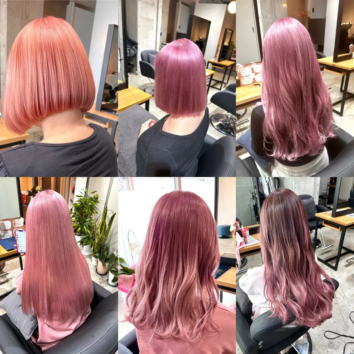 ロング カラー ヘアカラー トリートメント ✨髪質改善/ハイトー ン/艶髪高山のヘアスタイル