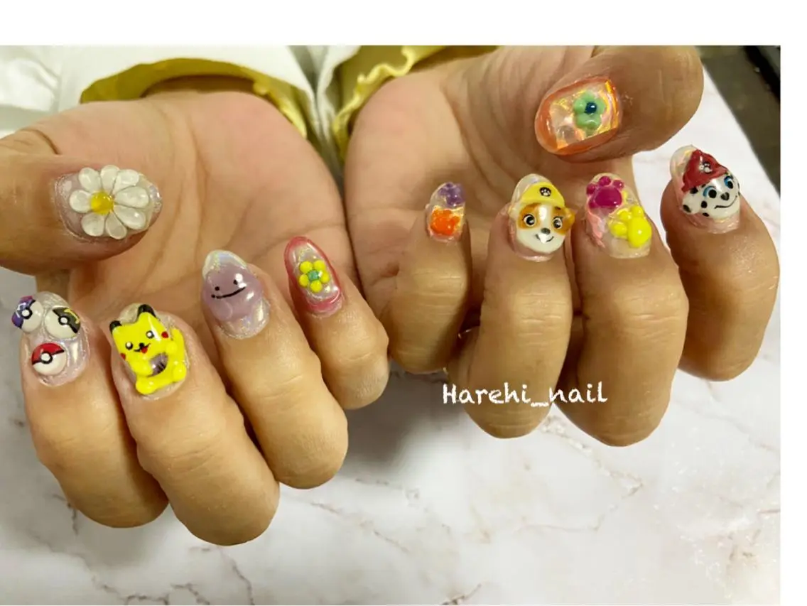 ネイル ハンドネイル Harehi_ nailのネイルデザイン
