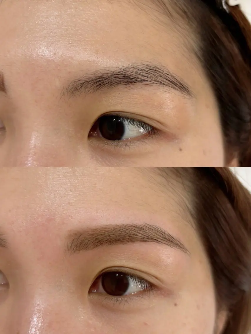 美眉スタイリング＋🙍‍♀️おでこ、鼻、口元Wax🙍‍♀️（オプション3点）の写真