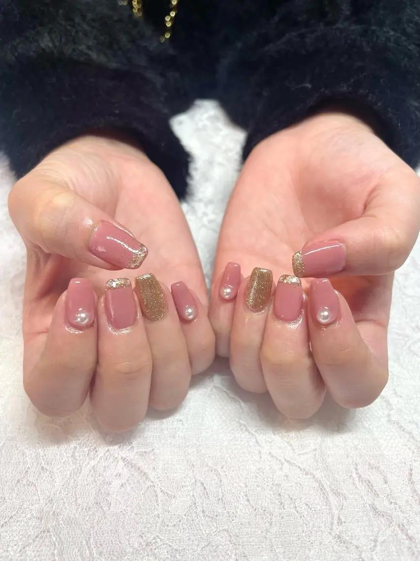 ネイル ハンドネイル Nail ヌシん家 AKANEのネイルデザイン