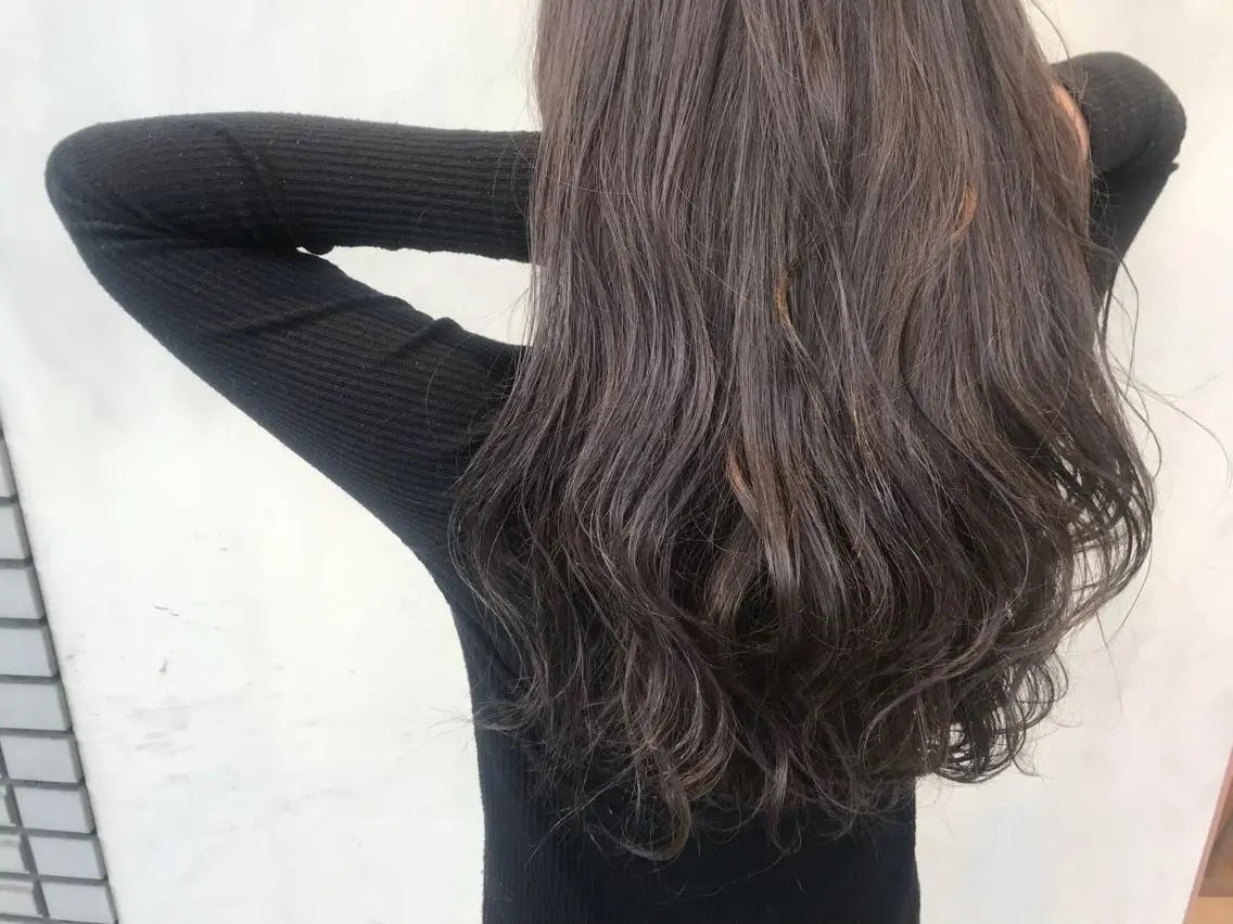 ロング カラー ハイライトカラー ハイライト 艶髪育成サロン 京橋　shinのヘアスタイル