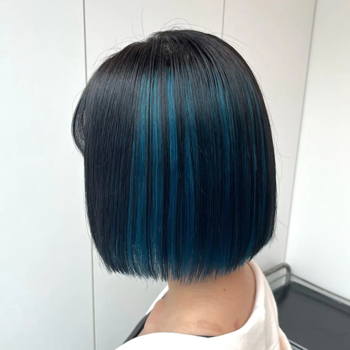 ショート カラー ヘアアレンジ 縮毛矯正🤍 ボブ/ HIKARIのヘアスタイル