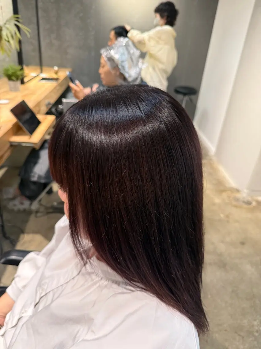 カラー 西村 颯世のヘアスタイル