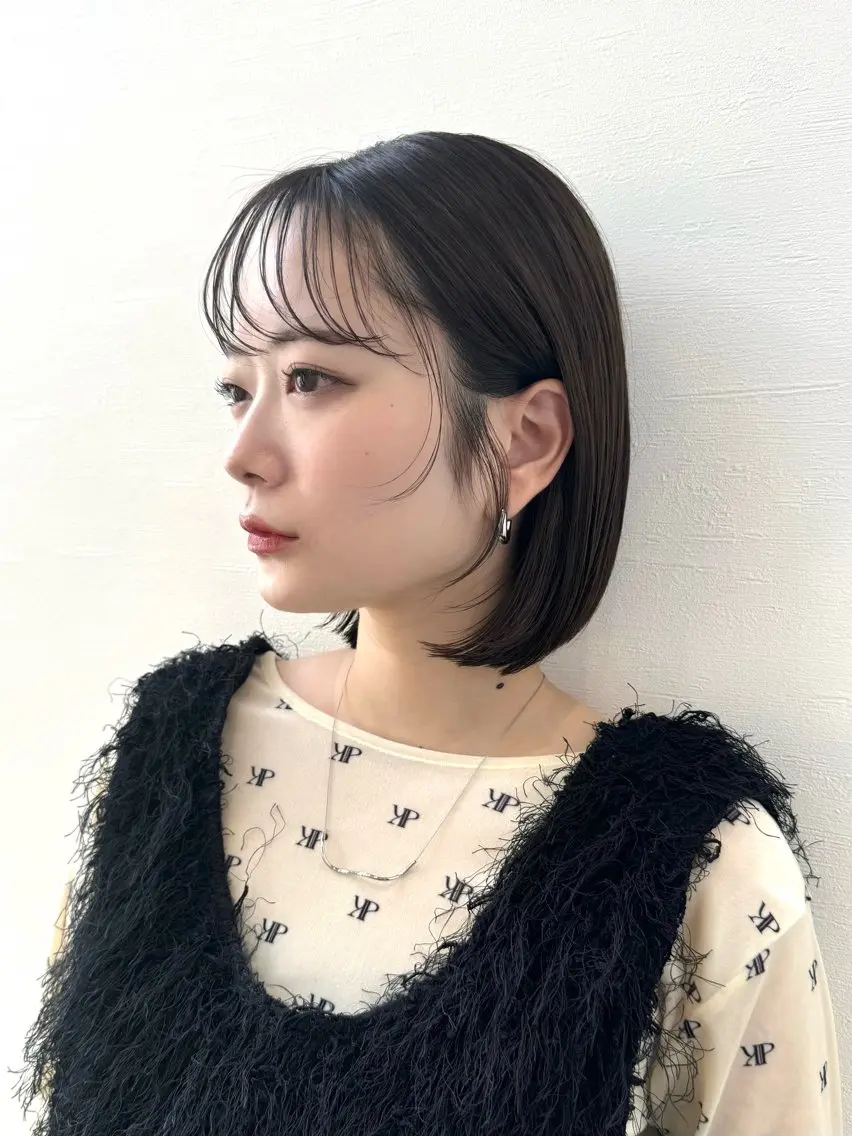 ミディアム ボブ/似合わせ/ 大阪🎀まあいのヘアスタイル