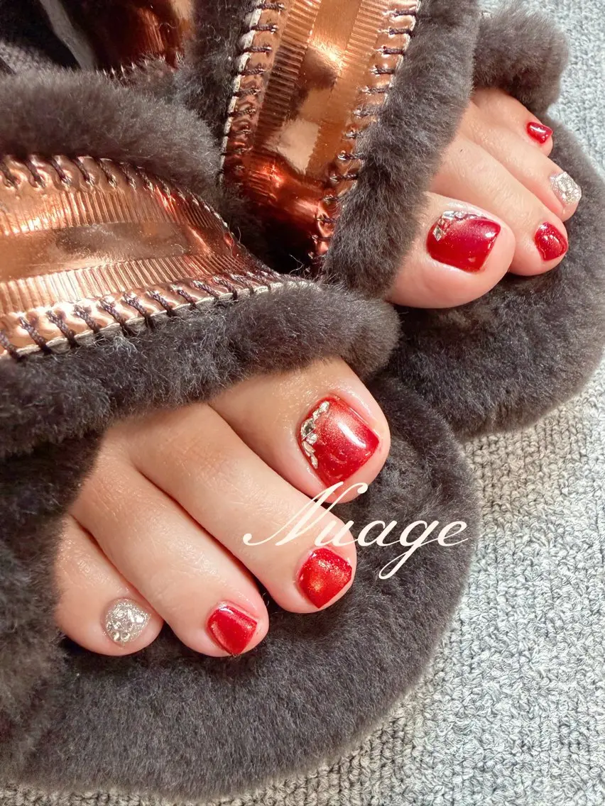 ネイル フットネイル Nuage nailのネイルデザイン