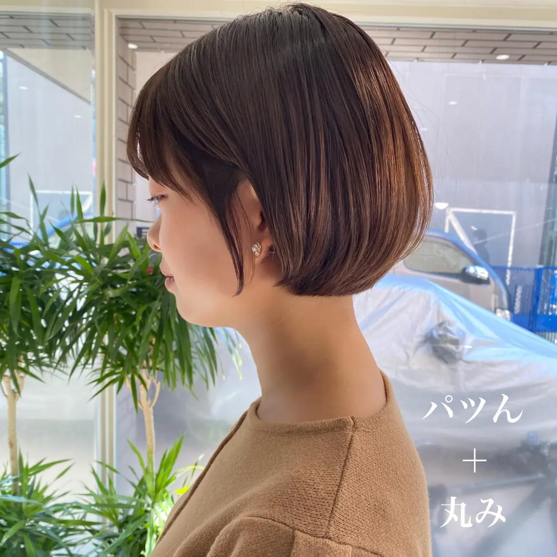 ミディアム カット 韓国風/髪質改善/ ナガヤアキラのヘアスタイル