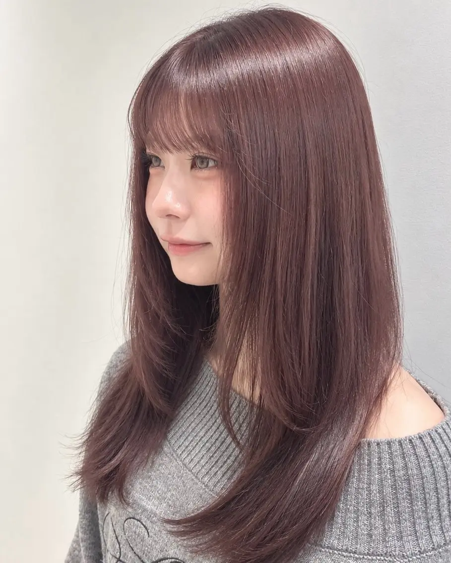 🎀one color艶カラー➕高保湿トリートメント🎀の写真