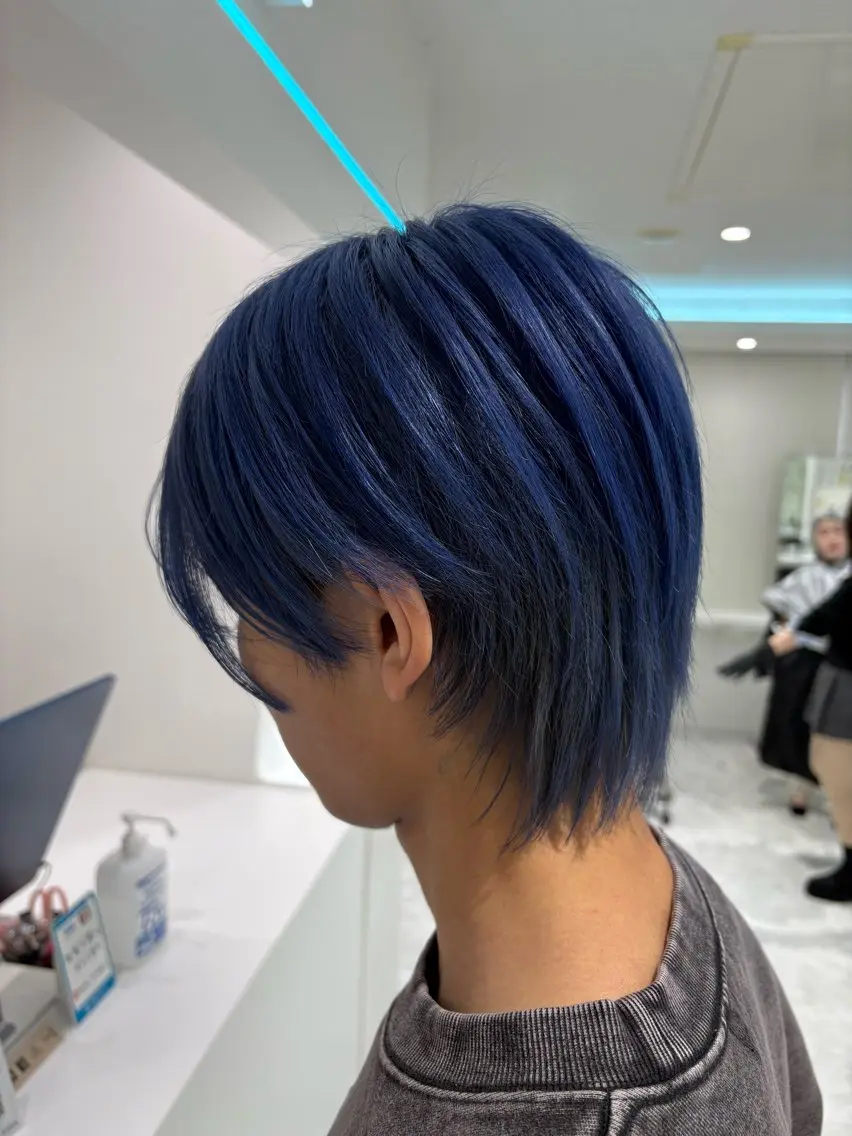 ショート カラー ヘアカラー 🤍ྀི透ける寒色 Cocoa🤍ྀིのヘアスタイル