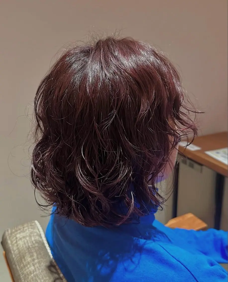 カット・パーマの写真
