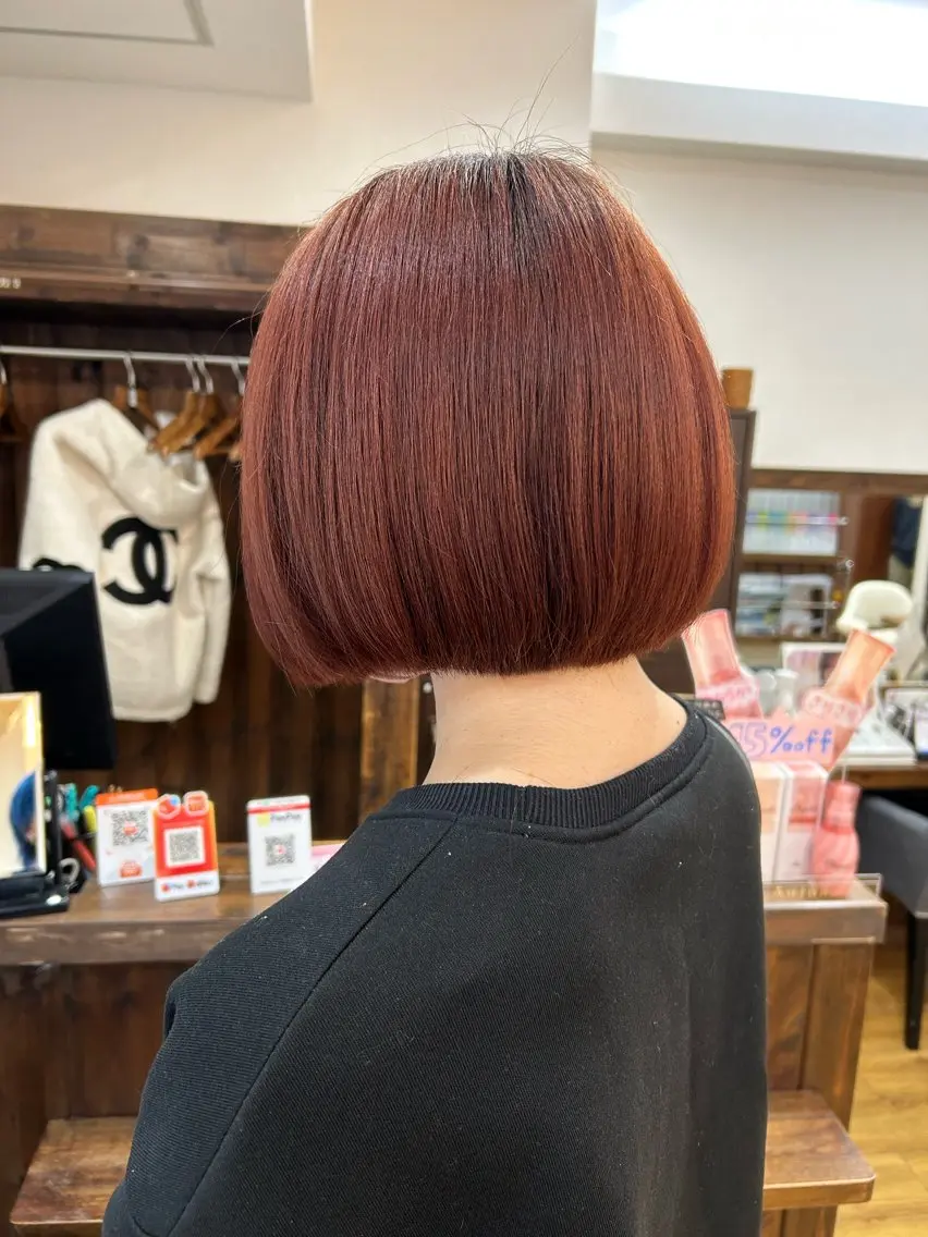 💎ロング&ボブ限定！！💎透明感抜群🙆‍♀️艶カラー＋こだわりカット💭の写真