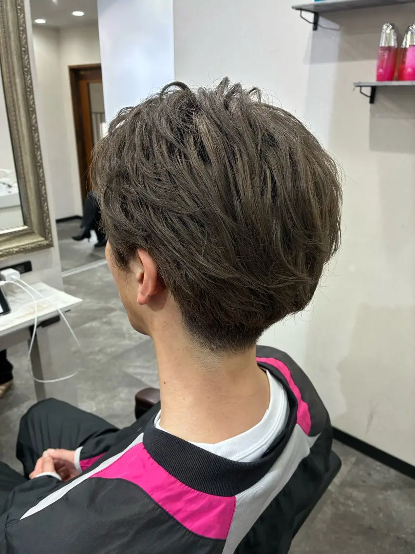メンズ カット 五十嵐 満梨奈のヘアスタイル